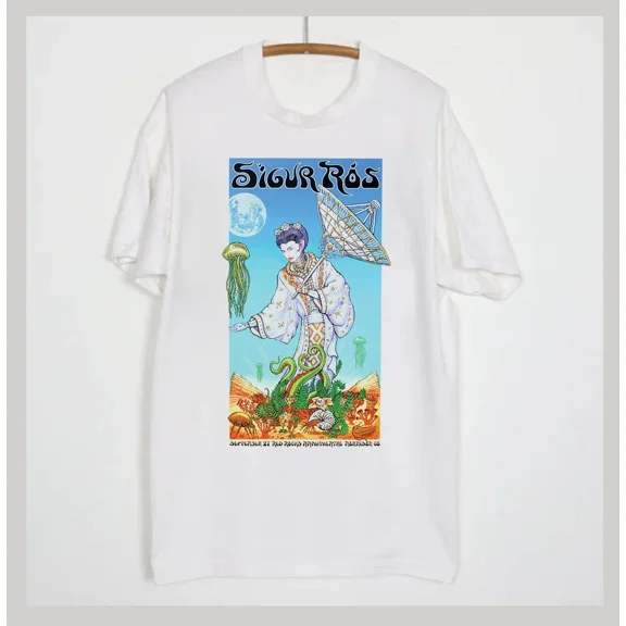 Sigur Ros Band Tour Concert Music Short Sleeve Unisex T-Shirt MC414