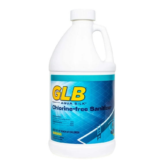 GLB Aqua Silk Chlorine-Free Sanitizer, 64 oz