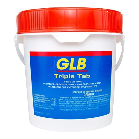 Sigura GL71445A 10 lbs Triple Tab Chlorinating Tablets