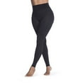 thumbnail image 1 of Sigvaris Well Being 170 Soft Silhouette 15-20 mmHg Compression Leggings Black A, 1 of 3