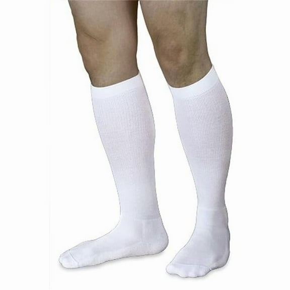 Sigvaris Specialty 602 Women's Diabetic 18-25 Knee High Compression Socks White MS Short