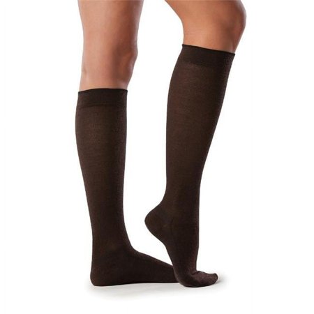 Sigvaris All Season Wool All Season Wool Women's Closed Toe Calf Socks - Navy - Size A