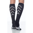 thumbnail image 1 of Sigvaris Well Being 401 Athletic Recovery 15-20 Knee High Compression Socks Black Xlarge, 1 of 3