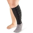 thumbnail image 1 of Sigvaris COOLFLEX No Foot Below Knee Inelastic Compression Garment Left Black Small, 1 of 2