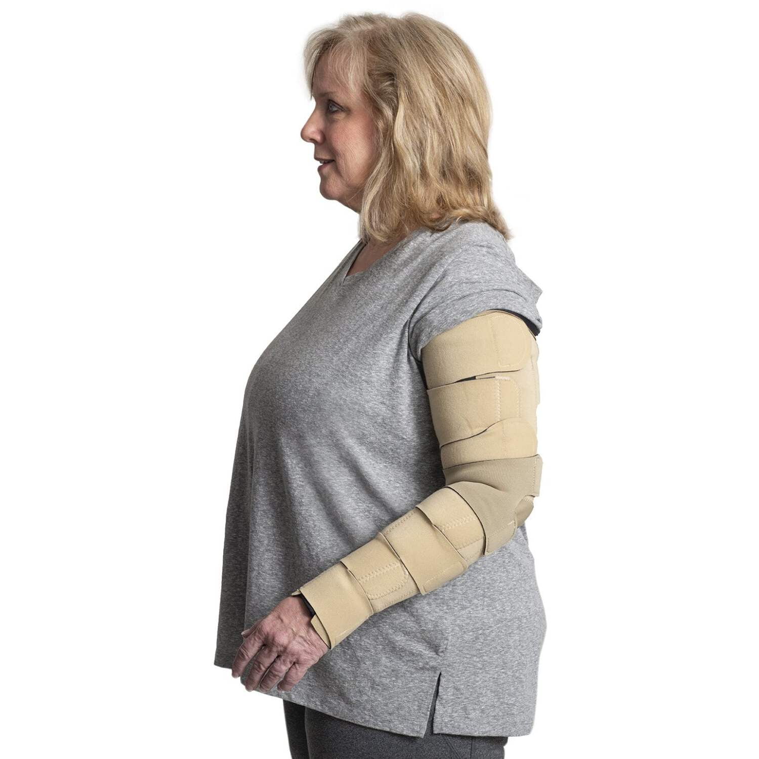 Sigvaris Compreflex Arm Sleeve Wrap Beige X-Large - Walmart Business ...