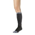 thumbnail image 1 of Sigvaris Compreflex Below Knee w/Boot 20-50 mmHg Black Medium Reg, 1 of 3
