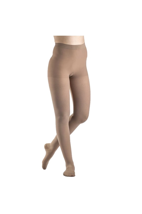 Sigvaris Dynaven 972 Women's Access Open Toe Pantyhose 20-30 mmHg