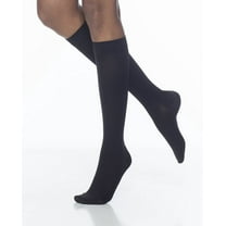 Sigvaris Dynaven 972 Access Women's 20-30 Closed Toe Knee High Compression Stockings Black SS Short