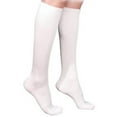 thumbnail image 1 of Sigvaris Essential 233 Cotton Women's 30-40 Closed Toe Knee High Compression Stockings White LS Short, 1 of 6
