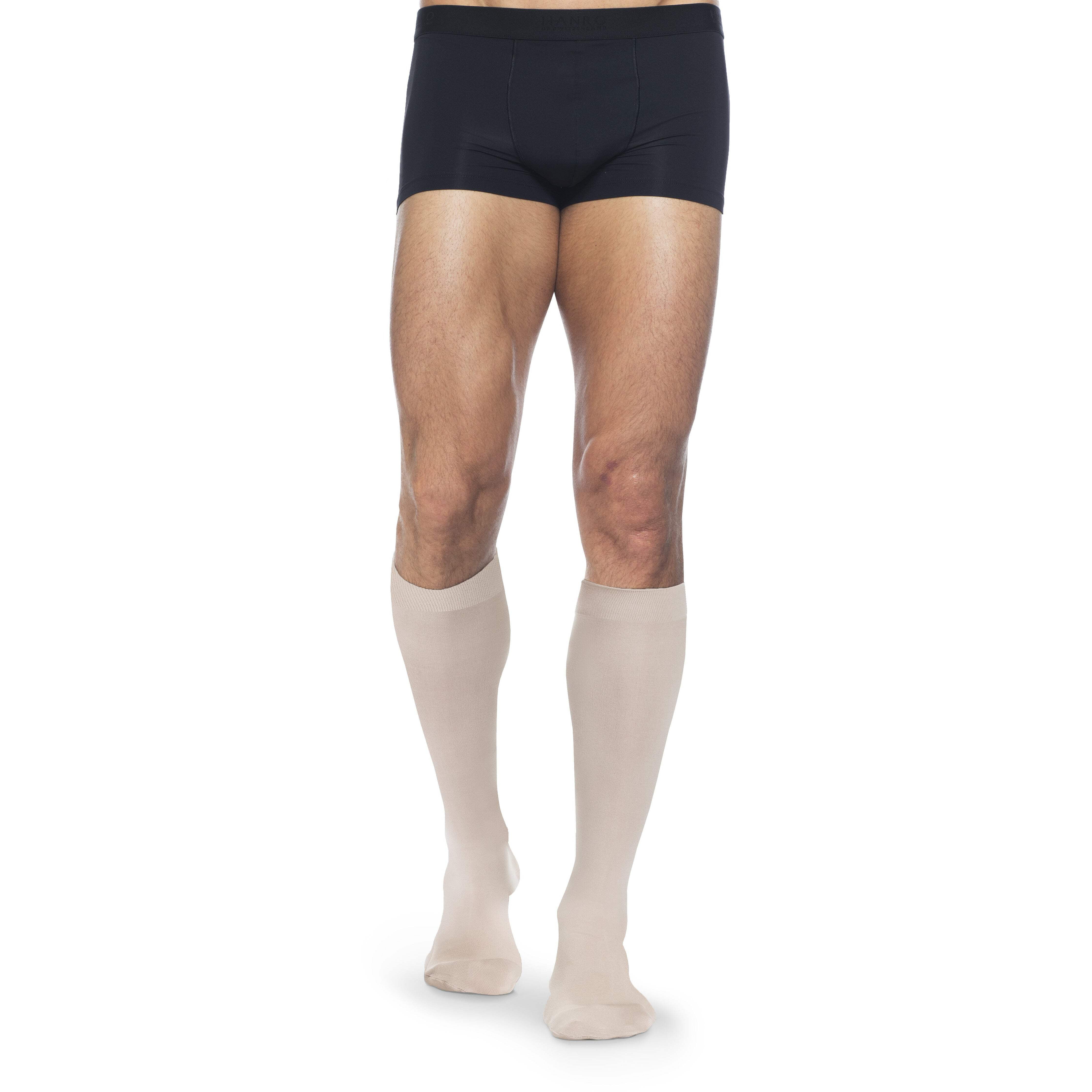 Sigvaris Dynaven 921 Access Men's Ribbed 15-20 Closed Toe Knee High Compression Socks Crispa SL Long