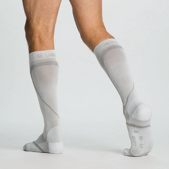 SIGVARIS 412CLS00 20-30 mmHg Performance Sock-Lge Sm Foot-White