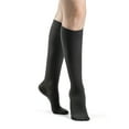 thumbnail image 1 of Sigvaris Soft Opaque 843CLSW91 30-40 mmHg Womens Closed Toe Calf- Graphite- Large-Short, 1 of 3