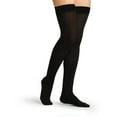 thumbnail image 1 of Sigvaris Specialty 553 Secure Women's 30-40 Closed Toe Thigh High Compression Stockings w/Silicone Band Black G3 Short Full, 1 of 2