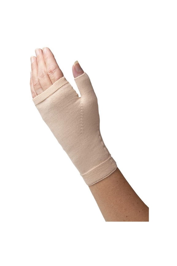Specialty 561 Secure 15-20 mmHg Lymphedema Compression Gauntlet Beige X-Large