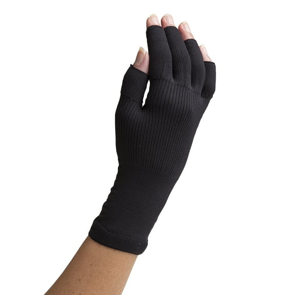 Sigvaris Specialty 561 Secure 15-20 mmHg Lymphedema Compression Glove Black X-Large