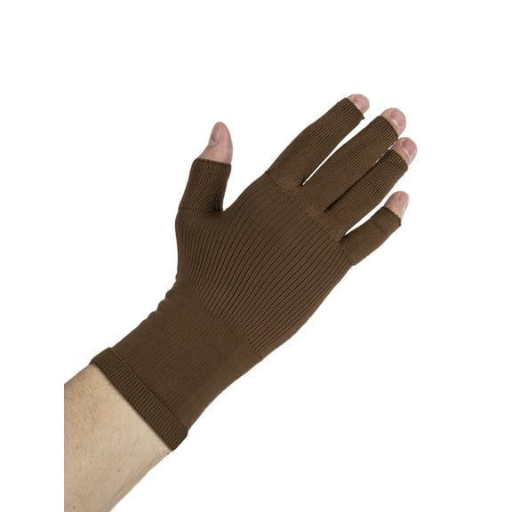 Sigvaris Specialty 562 Secure Lymphedema 20-30 mmHg Compression Glove Cocoa Large