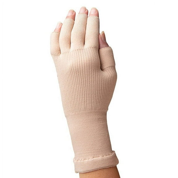 Sigvaris Specialty 562 Secure Lymphedema 20-30 mmHg Compression Glove Cocoa X-Large