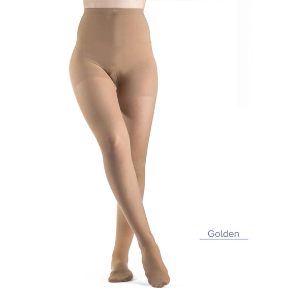 Sigvaris Style 782 Sheer 20-30 Closed Toe Compression Pantyhose Suntan ML Long