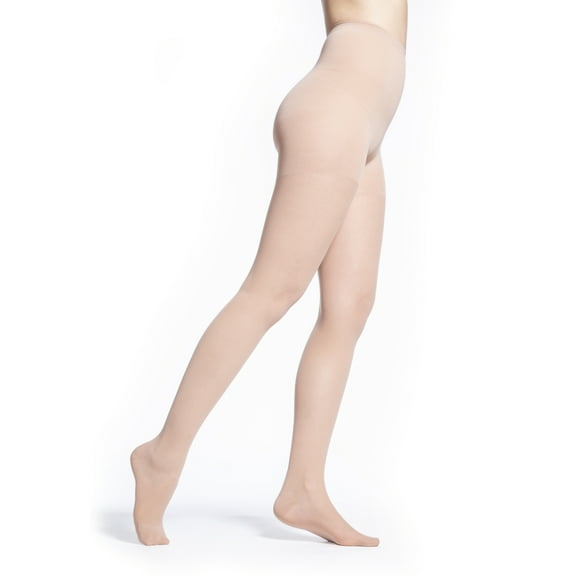 Sigvaris Style 782 Sheer 20-30 Closed Toe Compression Pantyhose Toasted Almond LL Long