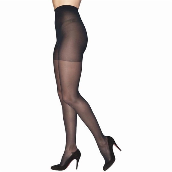 Sigvaris Style 783 Sheer 30-40 Closed Toe Compression Pantyhose Dark Navy MS Short