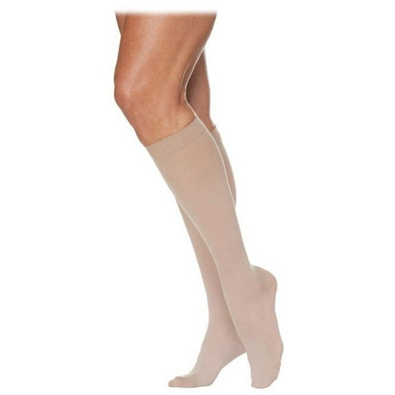 SIGVARIS Women’s Style Sheer 780 Closed Toe Calf-High Socks 30-40mmHg