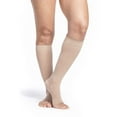 thumbnail image 1 of Sigvaris Style 783 Sheer 30-40 Open Toe Knee High Compression Stockings Natural SS Short, 1 of 6