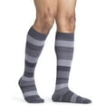 thumbnail image 1 of Sigvaris Style 832 Microfiber Patterns Men's Socks 20-30 mmHg, 1 of 8