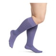 thumbnail image 1 of Sigvaris Style 832 Microfiber Patterns Women's Closed Toe Socks - 20-30 mmHg Wisteria Windows MS Short, 1 of 10