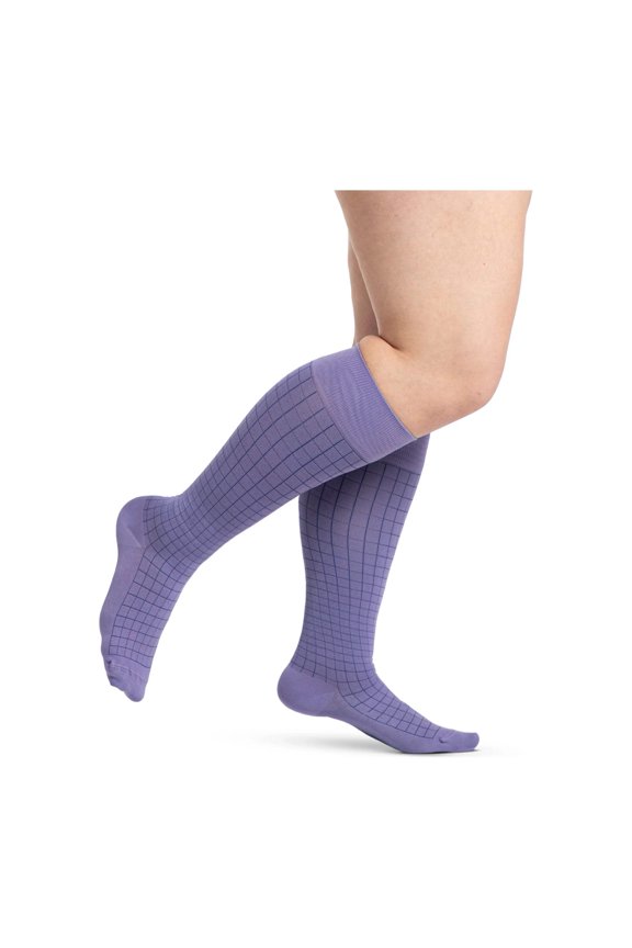 Sigvaris Style 832 Microfiber Patterns Women's Socks 20-30 mmHg
