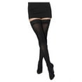 thumbnail image 1 of Sigvaris Style 841 Soft Opaque 15-20 Open Toe Thigh High Compression Stockings w/Grip Top Nude MS Short, 1 of 2