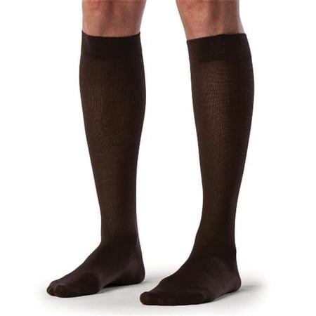 Sigvaris Well Being 191 Zurich Collection Men's Sea Island Cotton Socks -15-20 m Black C