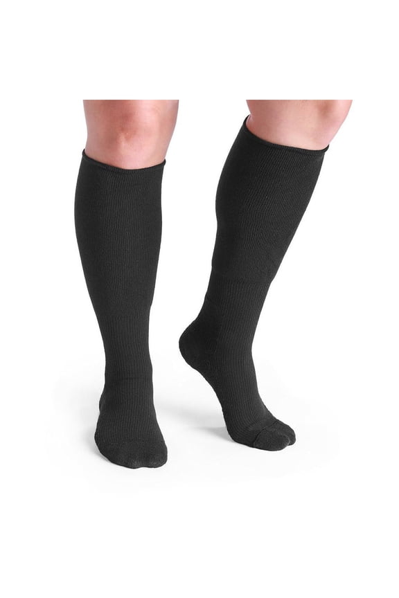 Well Being Transition Liners - 15 mmHg   Black Medium   1602-CK