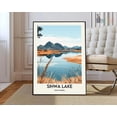 thumbnail image 1 of Sihwa Lake South Korea Nature Landscape Wall Art Photo Print, Unframed Canvas 24x36in, 1 of 4