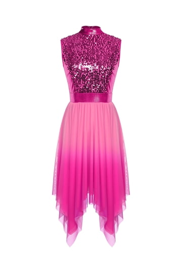 strapless open back dress Chantelle 3D Midi Dress In Blue main image 1