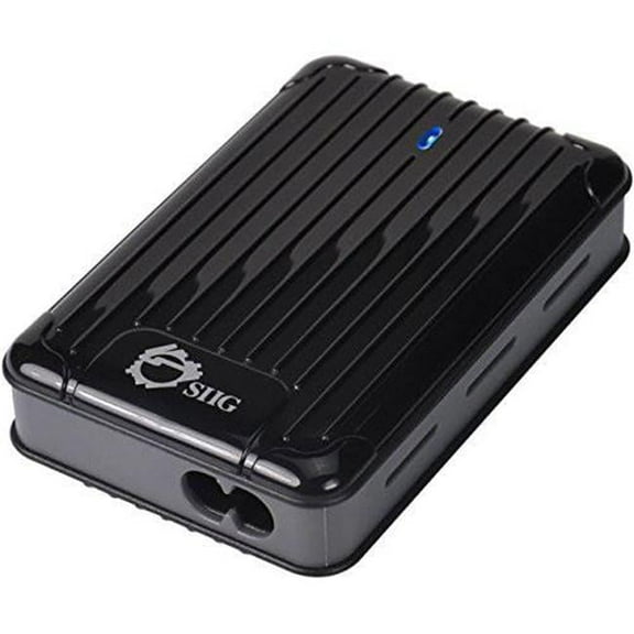 Siig 90 watt Universal Laptop Power & Surge Adapter - Black