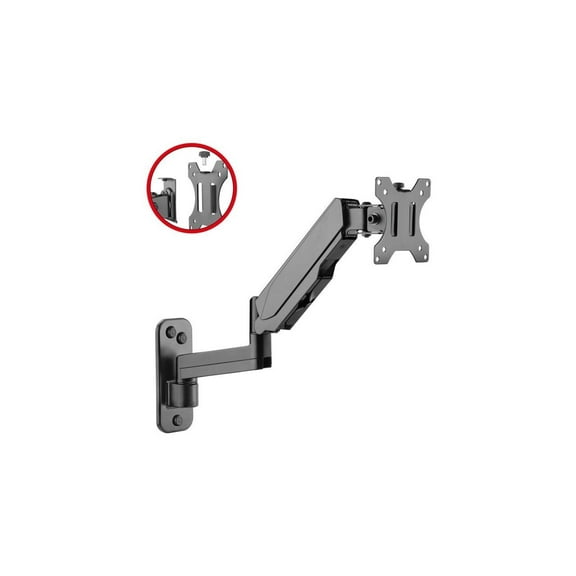 SIIG High Premium Aluminum Wall Mount Single Monitor 17" to 34" CEMT2L12S1