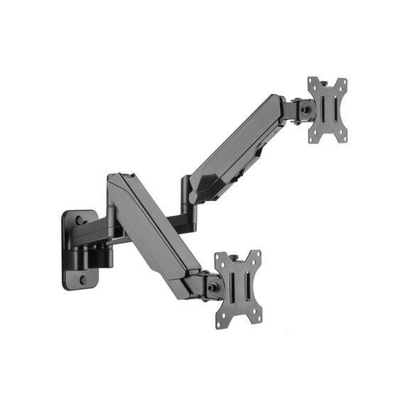 SIIG High Premium Aluminum Gas Spring Wall Mount - Dual Monitor 17 to 32"