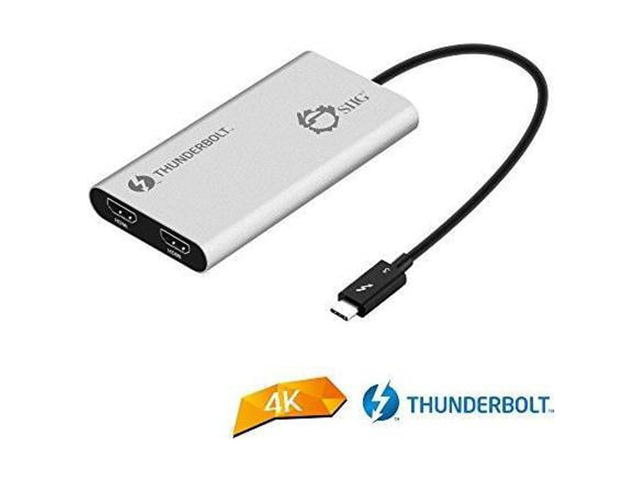 Siig Thunderbolt V3 To Dual Hdmi Adapter Hdmi