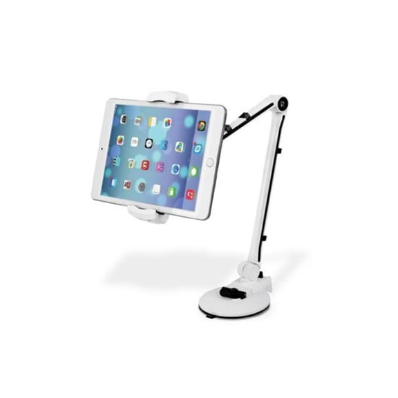 Siig Universal Full Motion Easy- Adjust White Desk Mount