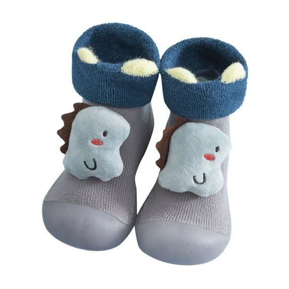 Siilsaa Baby Boy Shoes Baby Sneakers Girls Boys Lightweight Breathable Mesh First Walkers Shoes Grey,12-18 Months