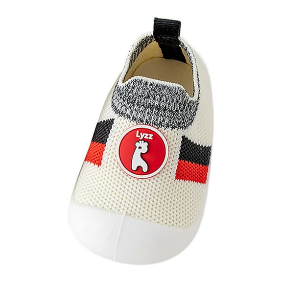 Siilsaa Baby Shoes for Girls Baby Sock Shoes High-Top Sneakers Baby First Walking Shoes Boys Girls Crib Shoes Toddler Slip On Shoes Red,1-3 Months