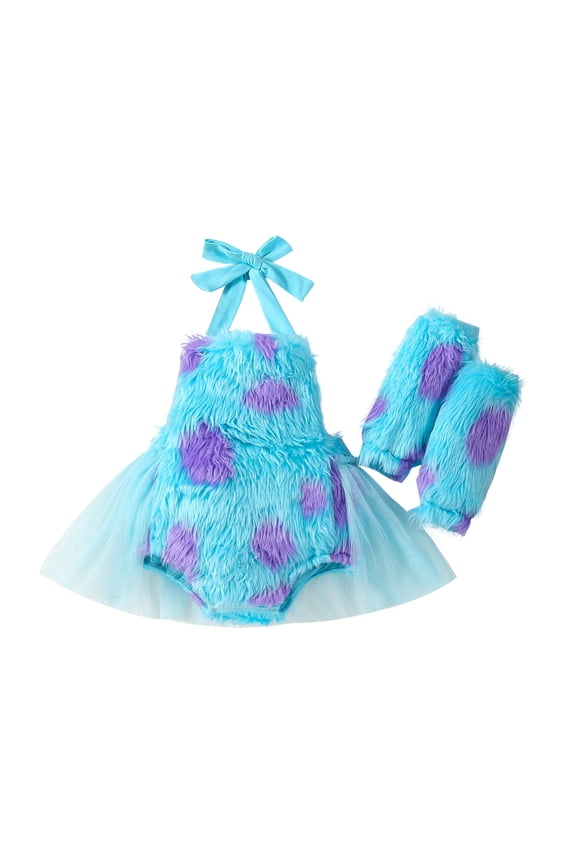 Bodysuit for Baby Girl Baby Girl Basic Ruffle Short Sleeve Cotton Romper Bodysuit Tops Clothes Blue,90