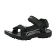 thumbnail image 1 of Siilsaa Boys Sandals Boys Girls Sandals Open-Toe Summer Outdoor Unisex Child Sport Sandals Athletic Lightweight (Black,3), 1 of 7