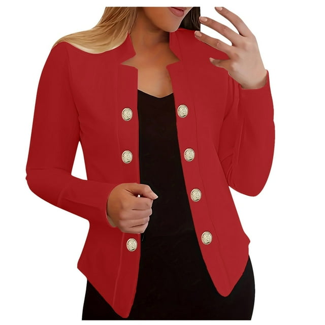 Siilsaa Cardigan for Women Fall Jackets for Women Women's Solid Color