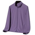 thumbnail image 1 of Siilsaa Cardigans for Women Cardigan Open Front Lightweight Cardigan Draped Knit Cardigan Purple,4XL, 1 of 2