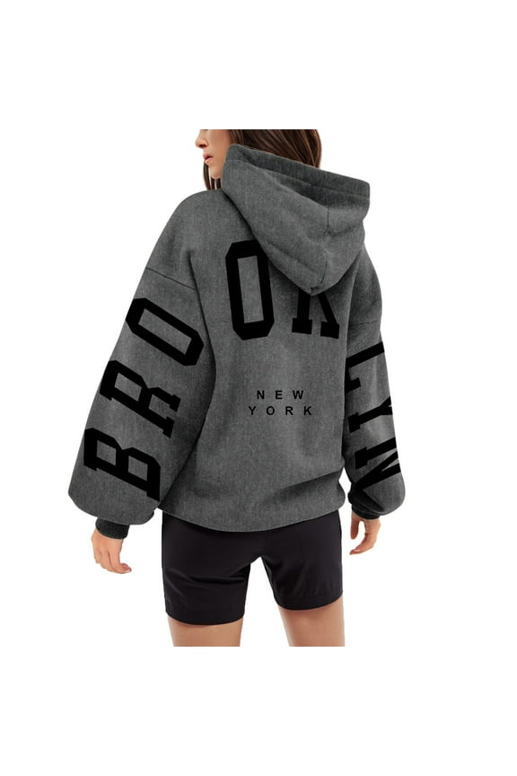 Comfort Colors Sweatshirts Women's Oversized Cropped Sweatshirts Crewneck Workout Pullover Tops Dark Gray,2XL