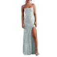 thumbnail image 1 of Siilsaa Gala Dresses for Women Formal Women's 2023 Elegant Square Neck Split Formal Dress for Wedding Guest Evening Party BU2,XXL, 1 of 3