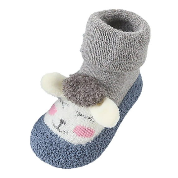Siilsaa Baby Shoes for Girls Baby Girls Boys Shoes Casual Sneakers Soft Sole Slip on for First Walkers Grey,2-2.5 Years