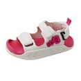 thumbnail image 1 of Siilsaa Girls Summer Shoes Girls Sandals Flat Sandals Strappy Summer Shoes Toddler/Little Kid Pink,10.5, 1 of 6