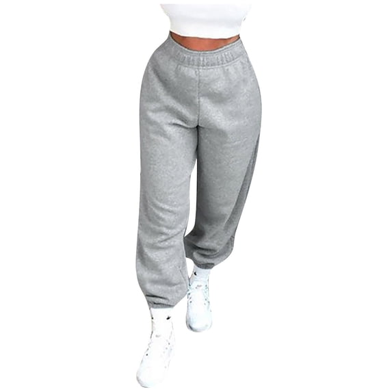 Siilsaa Jeans for Women Baggy Jeans for Women High Waist Jeans Vintage Wide Leg Denim Pants Womens Casual Trousers Grey,L